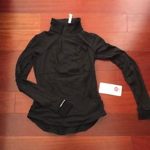 Lululemon Base runner 1/2 zip